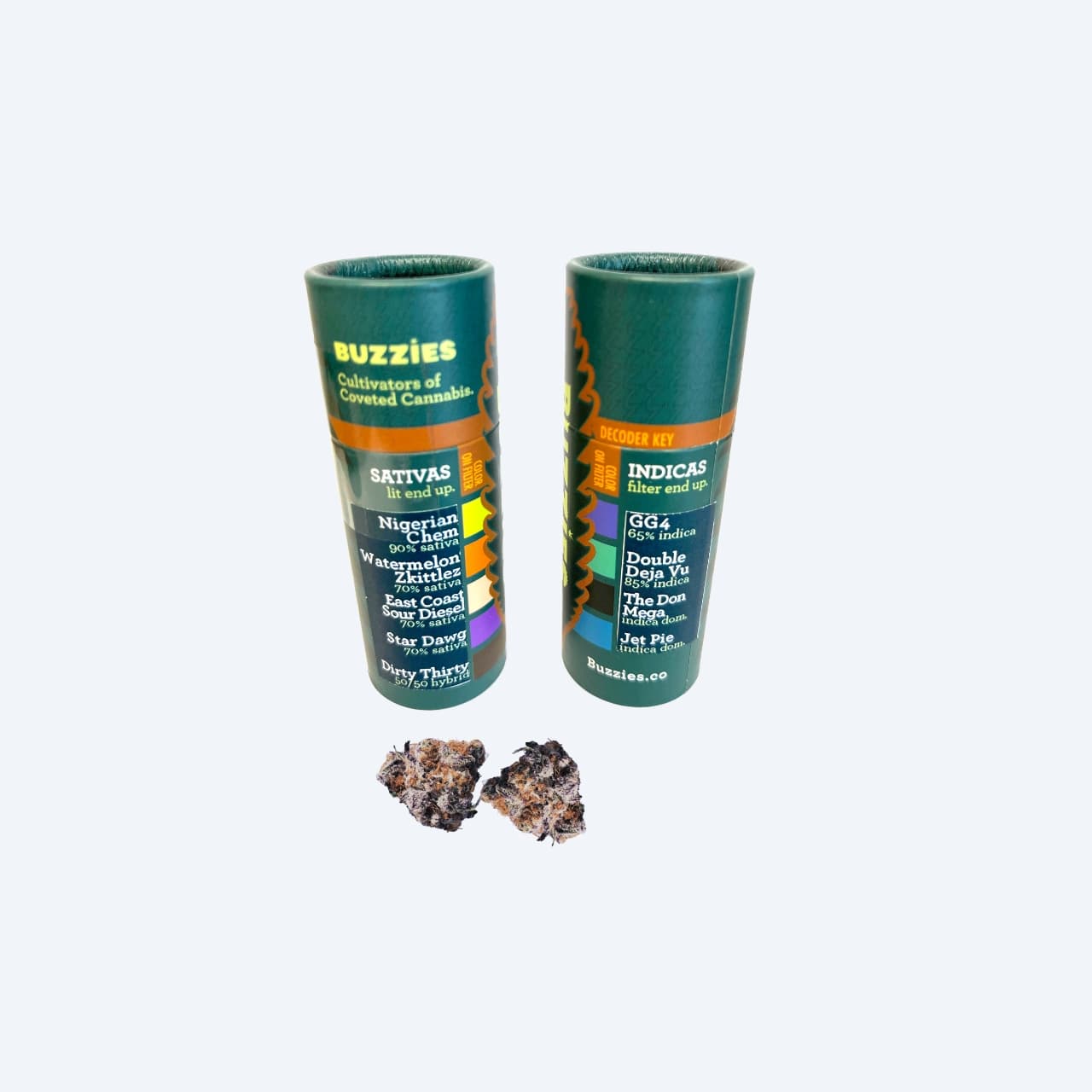 Marijuana prerolls and buds